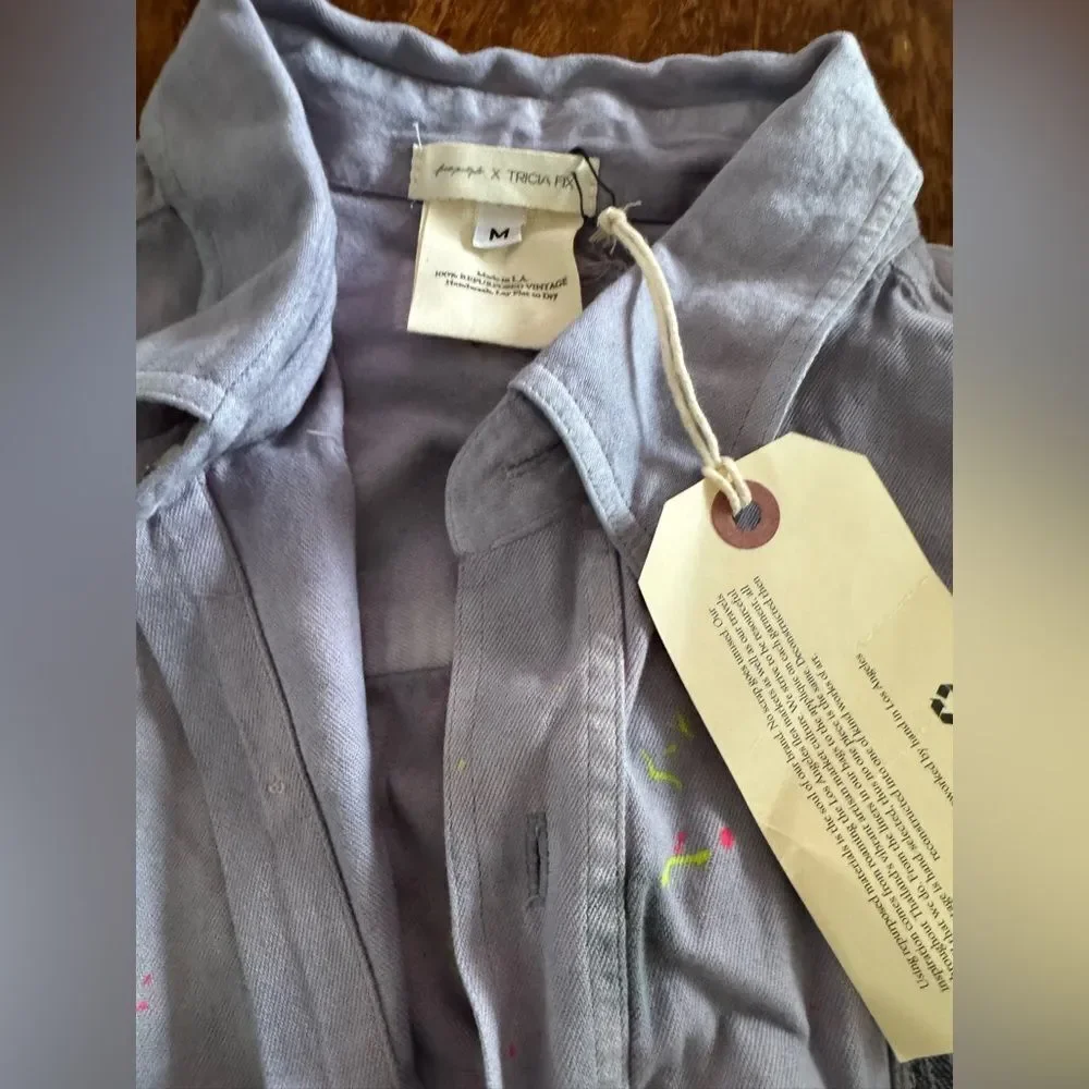 New Free People x Tricia Fix Muscle Shirt Size Medium